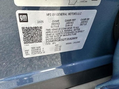 2026 Chevrolet Traverse LT