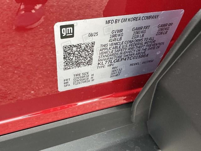 2026 Chevrolet Trax 1RS